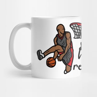 Eat Sleep Hoops Repeat Mug